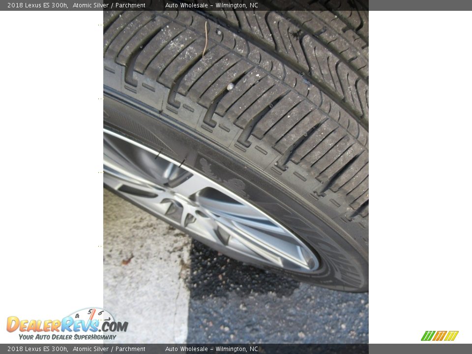 2018 Lexus ES 300h Atomic Silver / Parchment Photo #8