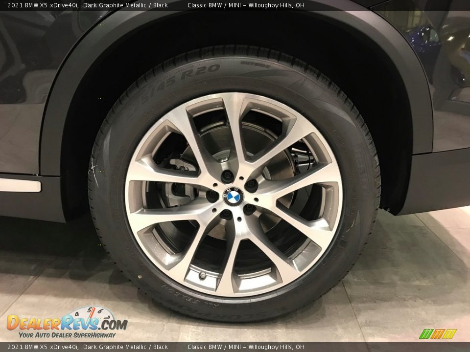 2021 BMW X5 xDrive40i Dark Graphite Metallic / Black Photo #5