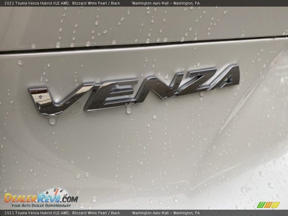 2021 Toyota Venza Hybrid XLE AWD Blizzard White Pearl / Black Photo #23