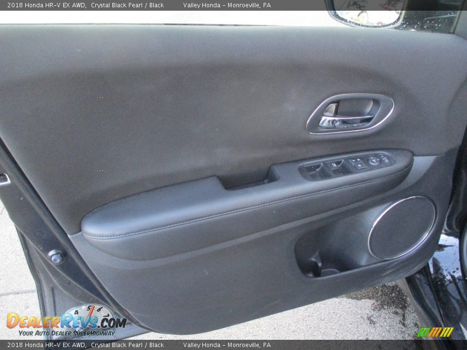 2018 Honda HR-V EX AWD Crystal Black Pearl / Black Photo #11