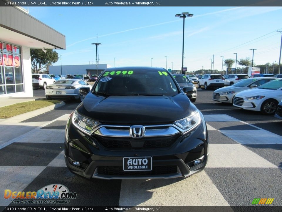 2019 Honda CR-V EX-L Crystal Black Pearl / Black Photo #2