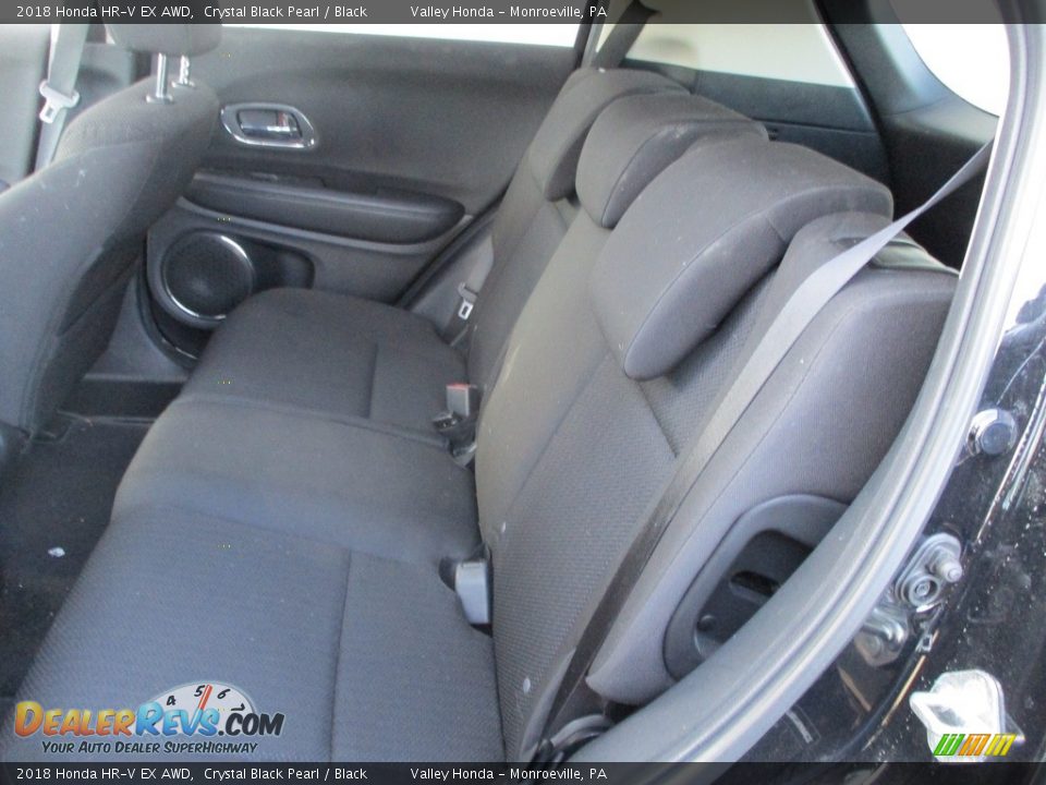 2018 Honda HR-V EX AWD Crystal Black Pearl / Black Photo #13