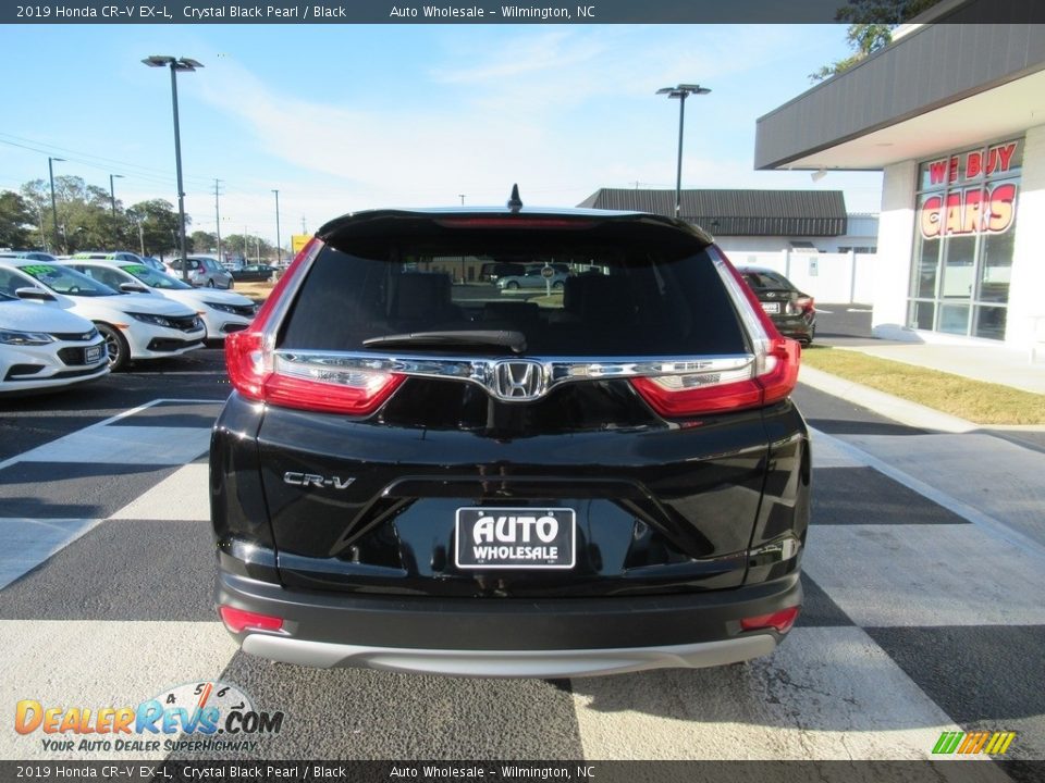 2019 Honda CR-V EX-L Crystal Black Pearl / Black Photo #4