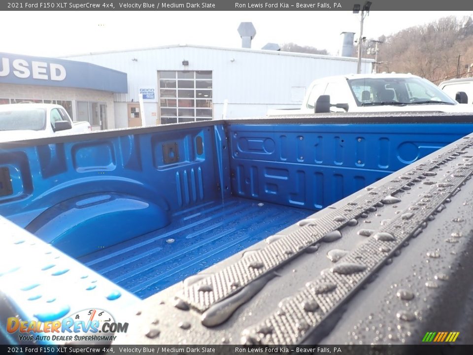 2021 Ford F150 XLT SuperCrew 4x4 Velocity Blue / Medium Dark Slate Photo #10