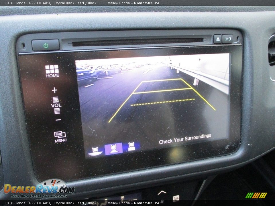2018 Honda HR-V EX AWD Crystal Black Pearl / Black Photo #17