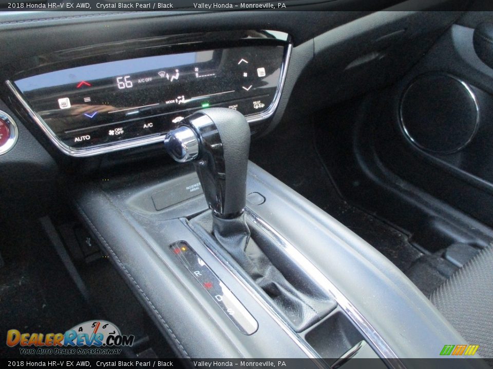 2018 Honda HR-V EX AWD Crystal Black Pearl / Black Photo #18