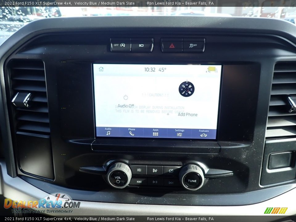 2021 Ford F150 XLT SuperCrew 4x4 Velocity Blue / Medium Dark Slate Photo #16