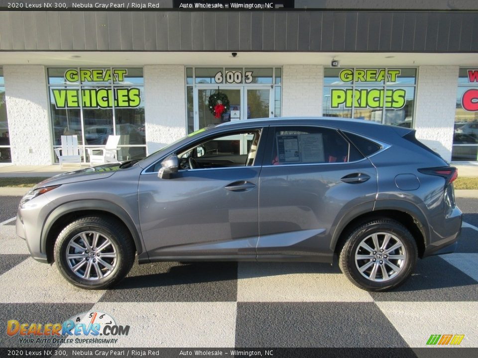 2020 Lexus NX 300 Nebula Gray Pearl / Rioja Red Photo #1