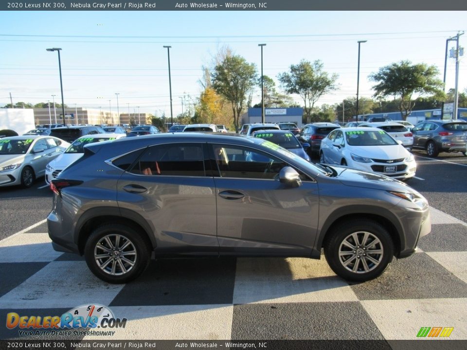 2020 Lexus NX 300 Nebula Gray Pearl / Rioja Red Photo #3