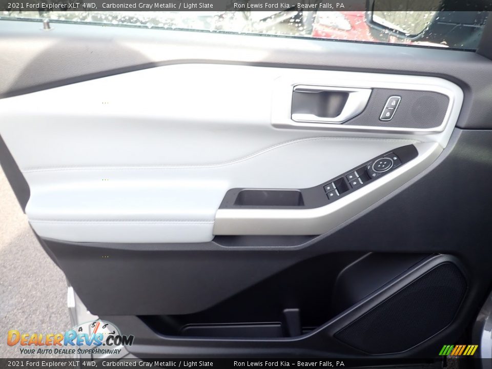 2021 Ford Explorer XLT 4WD Carbonized Gray Metallic / Light Slate Photo #15