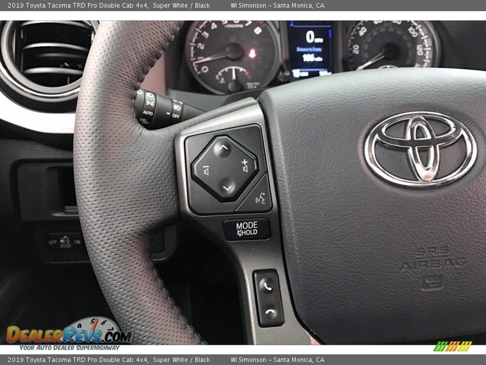 2019 Toyota Tacoma TRD Pro Double Cab 4x4 Steering Wheel Photo #21