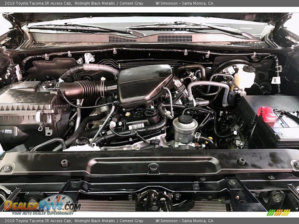 2019 Toyota Tacoma SR Access Cab 2.7 Liter DOHC 16-Valve VVT-i 4 Cylinder Engine Photo #8