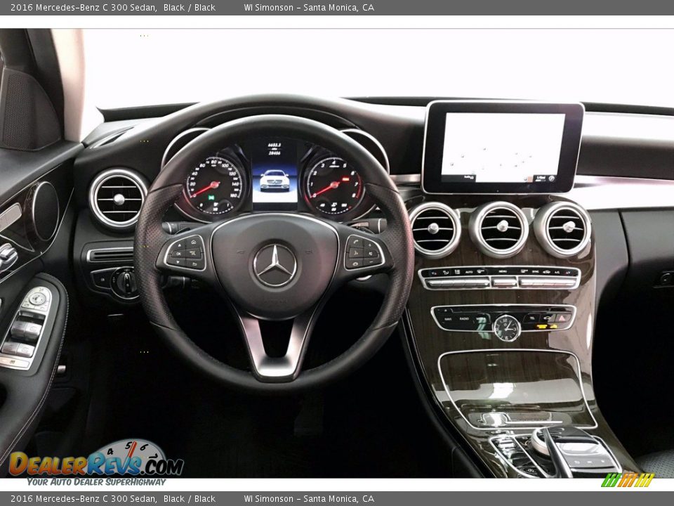 Dashboard of 2016 Mercedes-Benz C 300 Sedan Photo #4