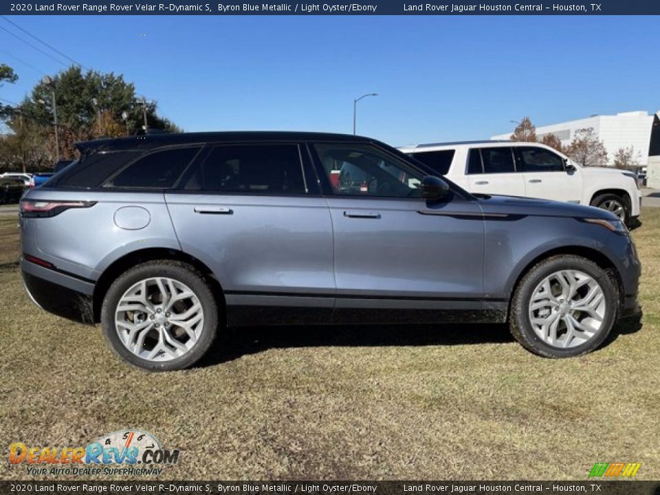 2020 Land Rover Range Rover Velar R-Dynamic S Byron Blue Metallic / Light Oyster/Ebony Photo #8