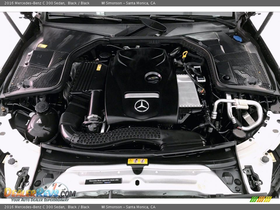 2016 Mercedes-Benz C 300 Sedan 2.0 Liter DI Turbocharged DOHC 16-Valve VVT 4 Cylinder Engine Photo #9