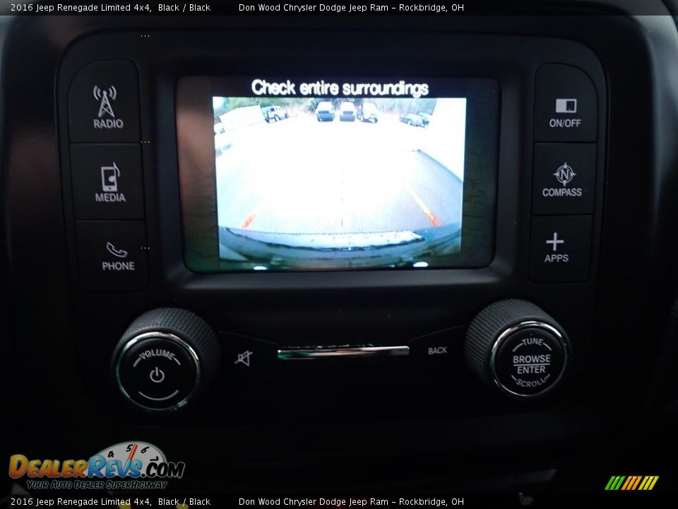 2016 Jeep Renegade Limited 4x4 Black / Black Photo #2