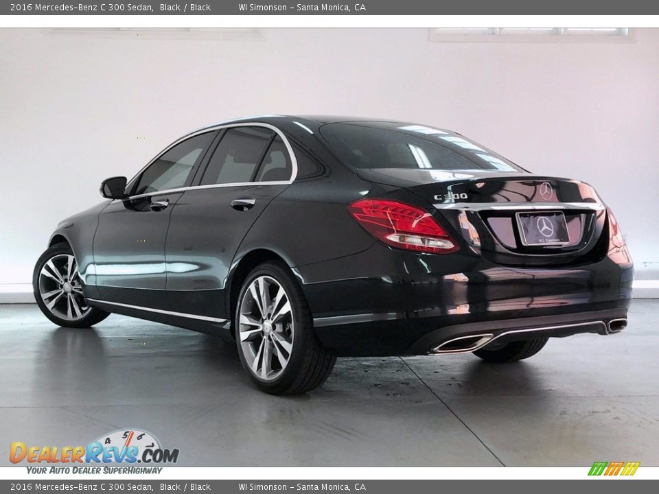 2016 Mercedes-Benz C 300 Sedan Black / Black Photo #10