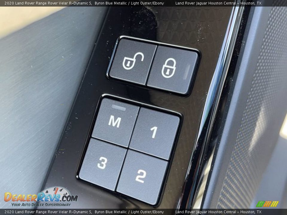 2020 Land Rover Range Rover Velar R-Dynamic S Byron Blue Metallic / Light Oyster/Ebony Photo #14