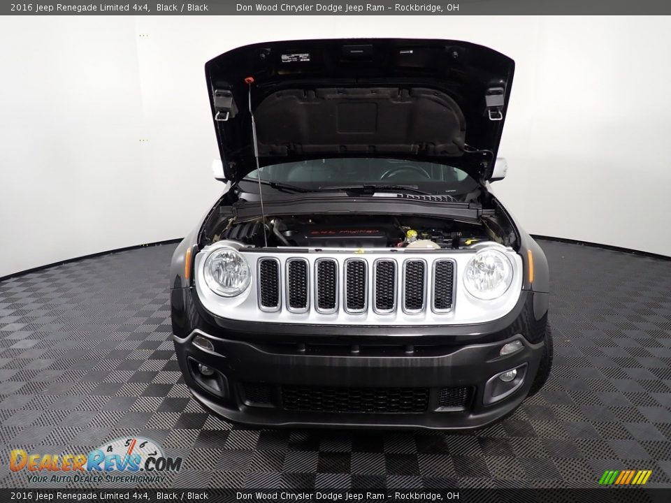 2016 Jeep Renegade Limited 4x4 Black / Black Photo #6
