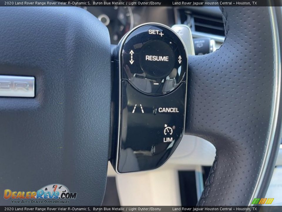 2020 Land Rover Range Rover Velar R-Dynamic S Byron Blue Metallic / Light Oyster/Ebony Photo #17