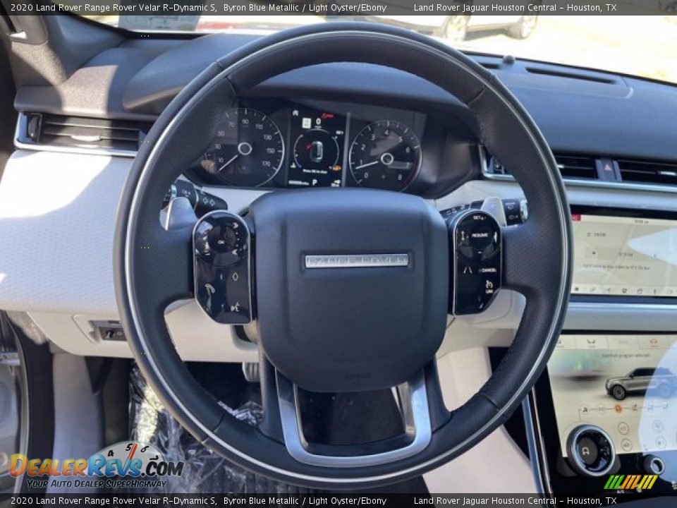 2020 Land Rover Range Rover Velar R-Dynamic S Byron Blue Metallic / Light Oyster/Ebony Photo #18