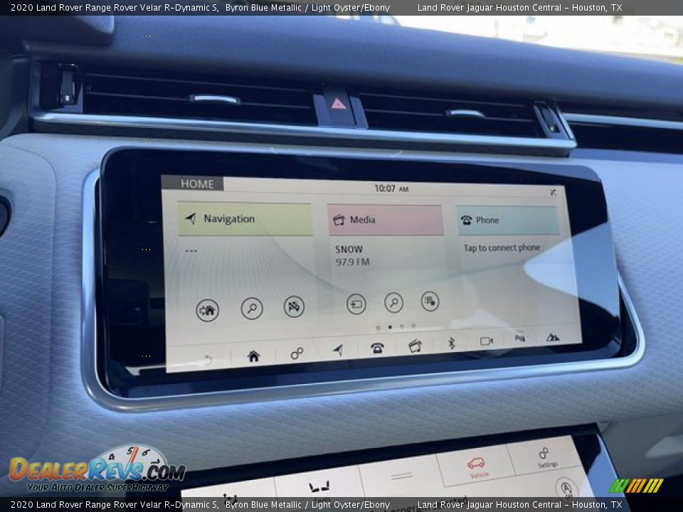 2020 Land Rover Range Rover Velar R-Dynamic S Byron Blue Metallic / Light Oyster/Ebony Photo #20