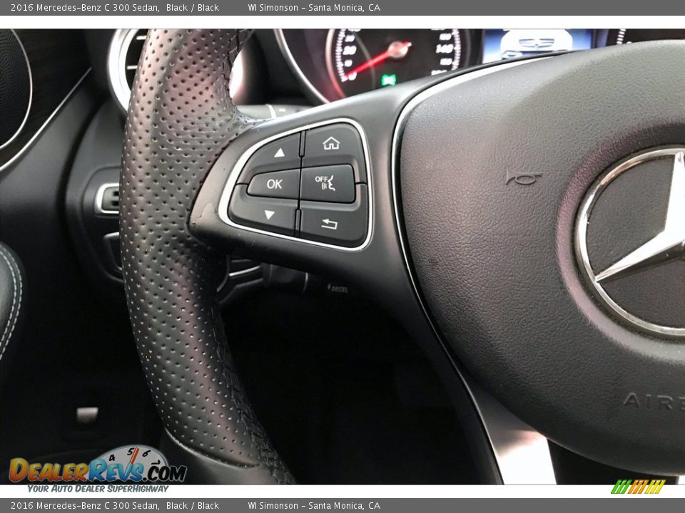 2016 Mercedes-Benz C 300 Sedan Steering Wheel Photo #18