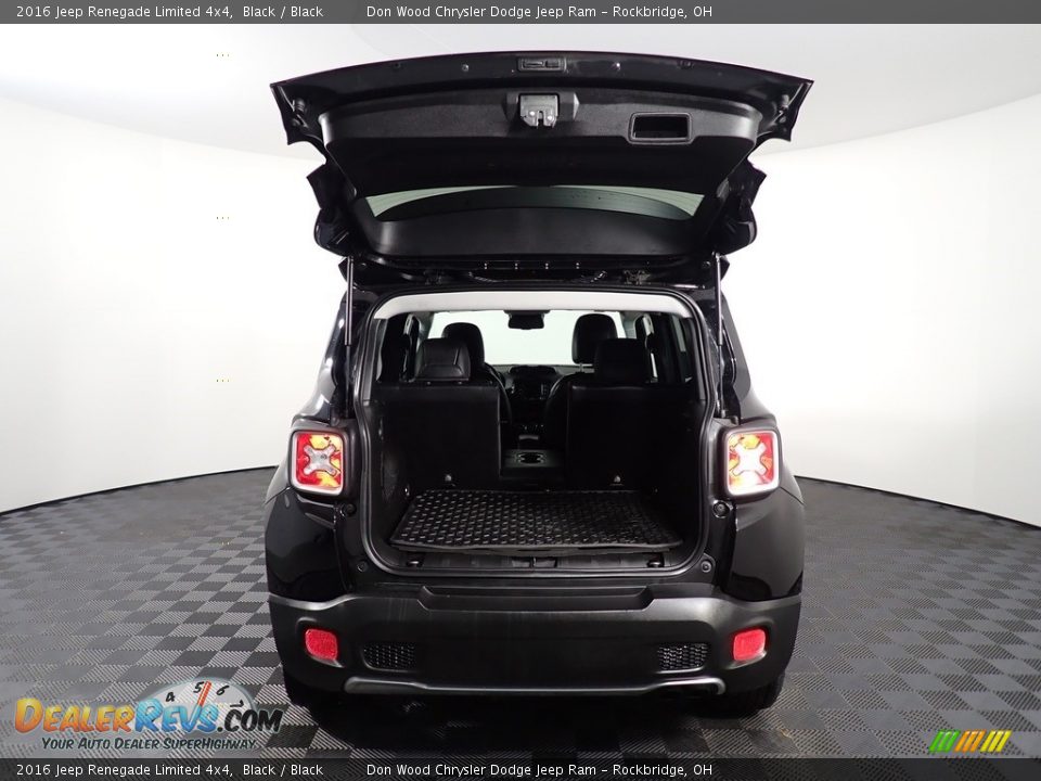 2016 Jeep Renegade Limited 4x4 Black / Black Photo #13