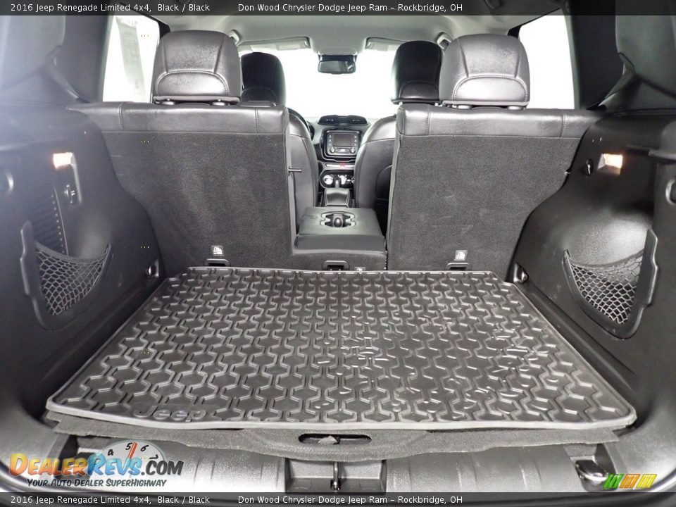 2016 Jeep Renegade Limited 4x4 Black / Black Photo #14