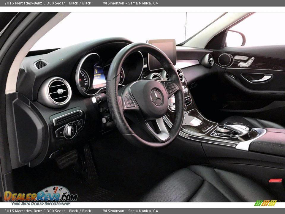 Front Seat of 2016 Mercedes-Benz C 300 Sedan Photo #22