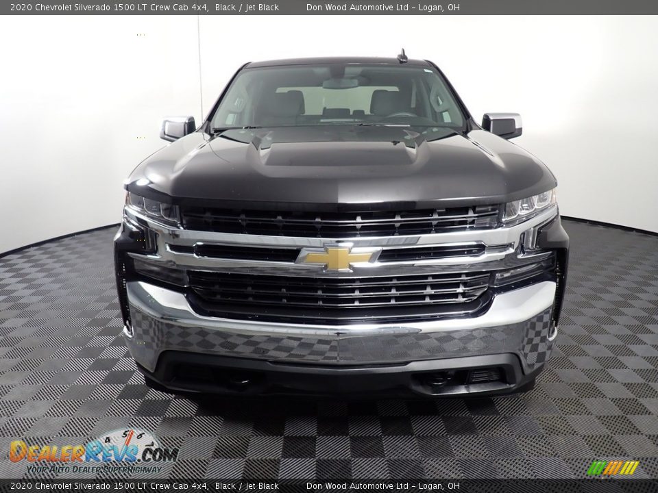 2020 Chevrolet Silverado 1500 LT Crew Cab 4x4 Black / Jet Black Photo #5