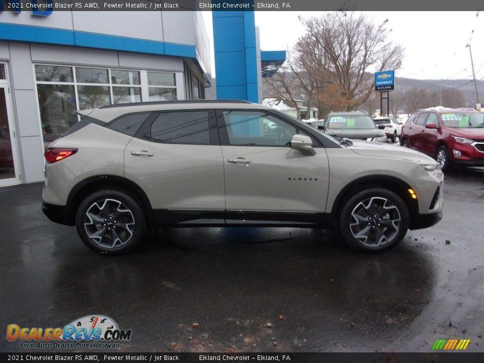 2021 Chevrolet Blazer RS AWD Pewter Metallic / Jet Black Photo #2