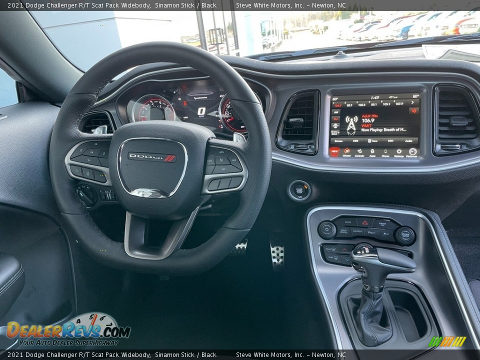 Dashboard of 2021 Dodge Challenger R/T Scat Pack Widebody Photo #16