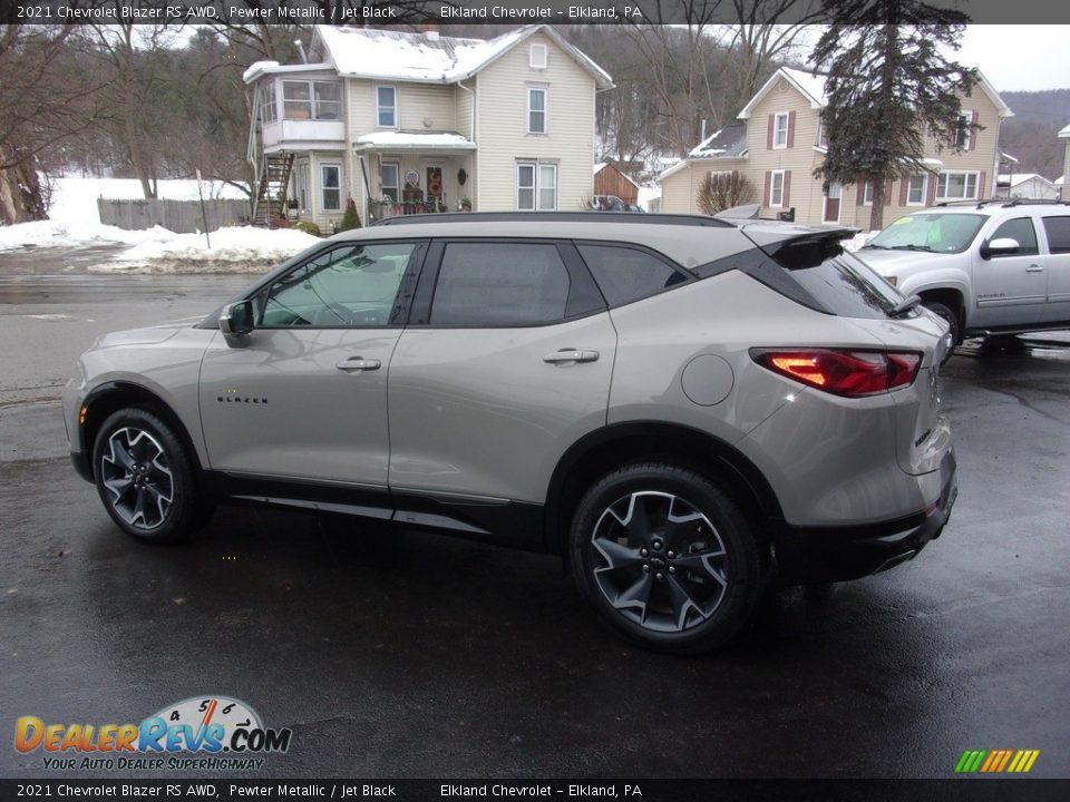 2021 Chevrolet Blazer RS AWD Pewter Metallic / Jet Black Photo #5