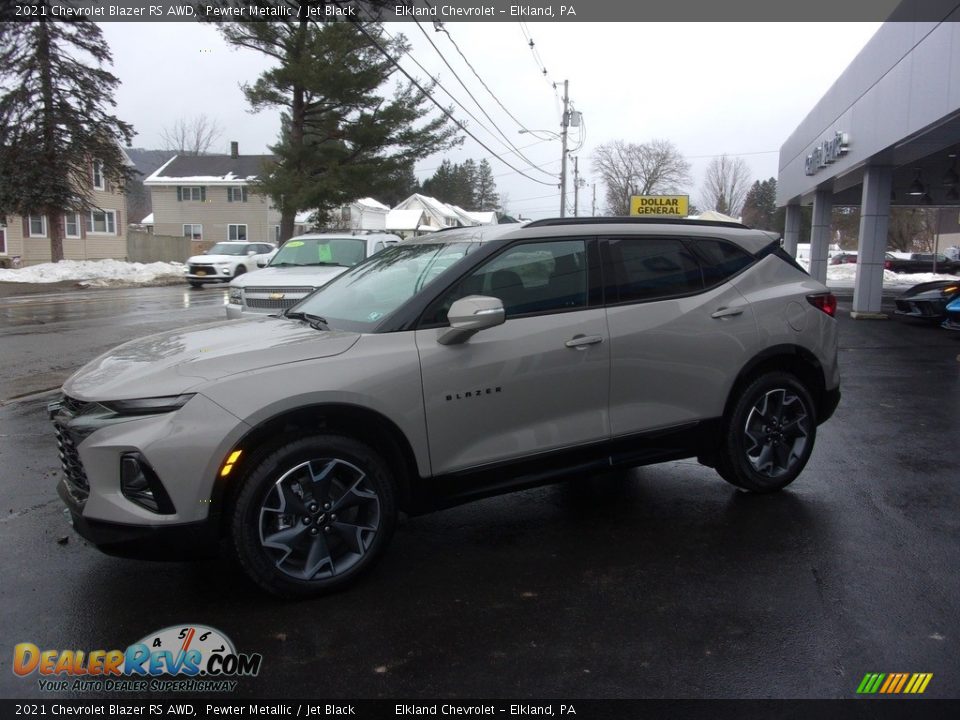 2021 Chevrolet Blazer RS AWD Pewter Metallic / Jet Black Photo #6