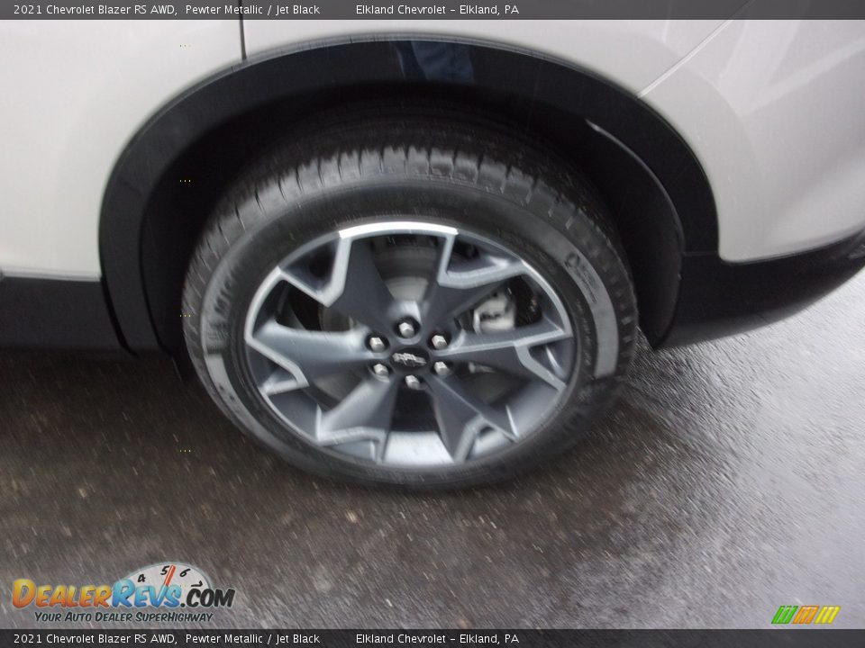 2021 Chevrolet Blazer RS AWD Pewter Metallic / Jet Black Photo #10