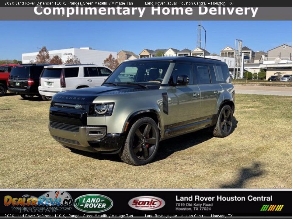 2020 Land Rover Defender 110 X Pangea Green Metallic / Vintage Tan Photo #1