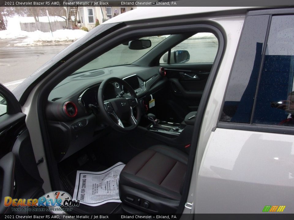 2021 Chevrolet Blazer RS AWD Pewter Metallic / Jet Black Photo #11