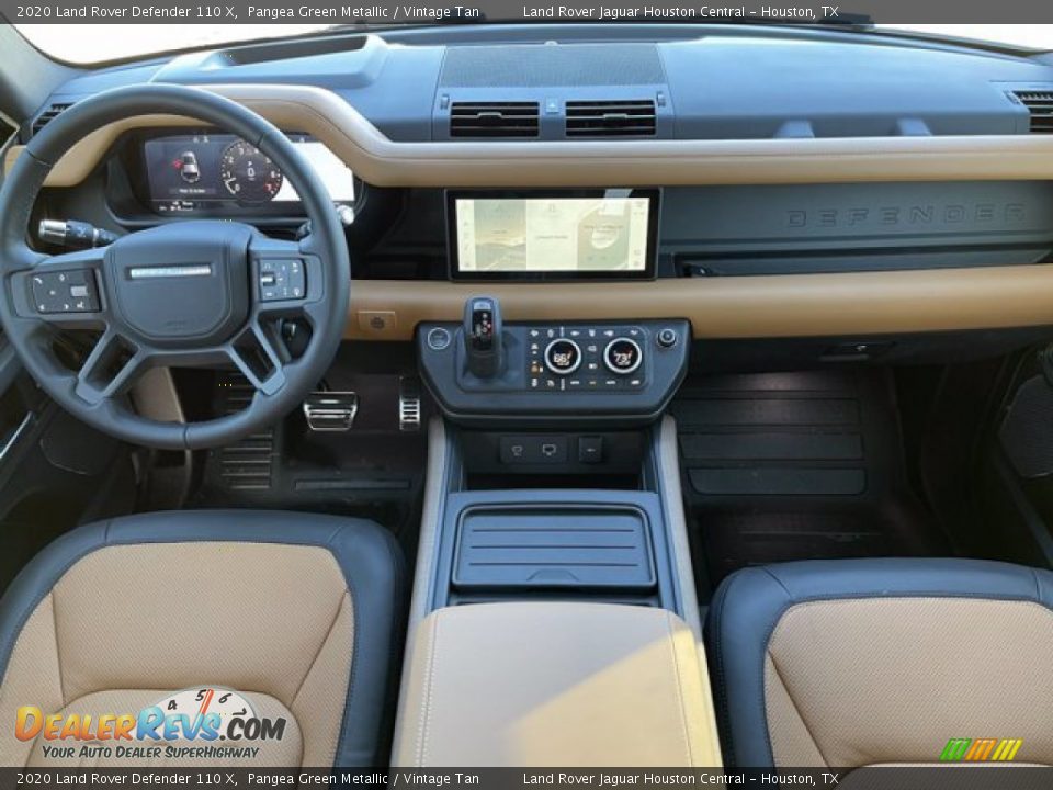 2020 Land Rover Defender 110 X Pangea Green Metallic / Vintage Tan Photo #5
