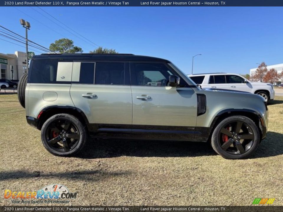2020 Land Rover Defender 110 X Pangea Green Metallic / Vintage Tan Photo #8