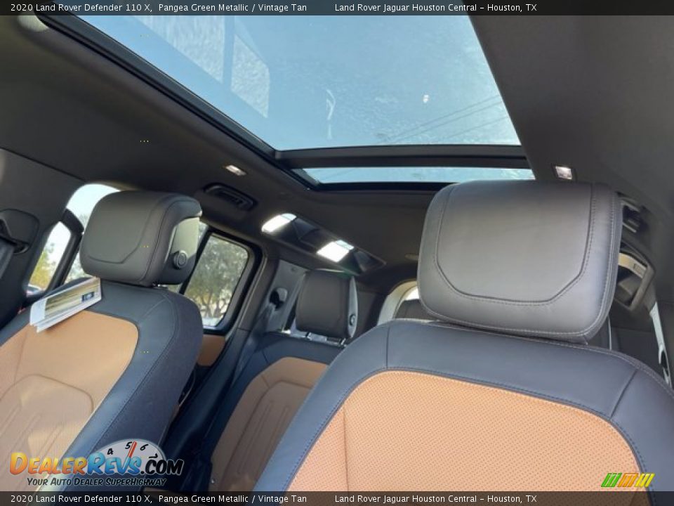 2020 Land Rover Defender 110 X Pangea Green Metallic / Vintage Tan Photo #29