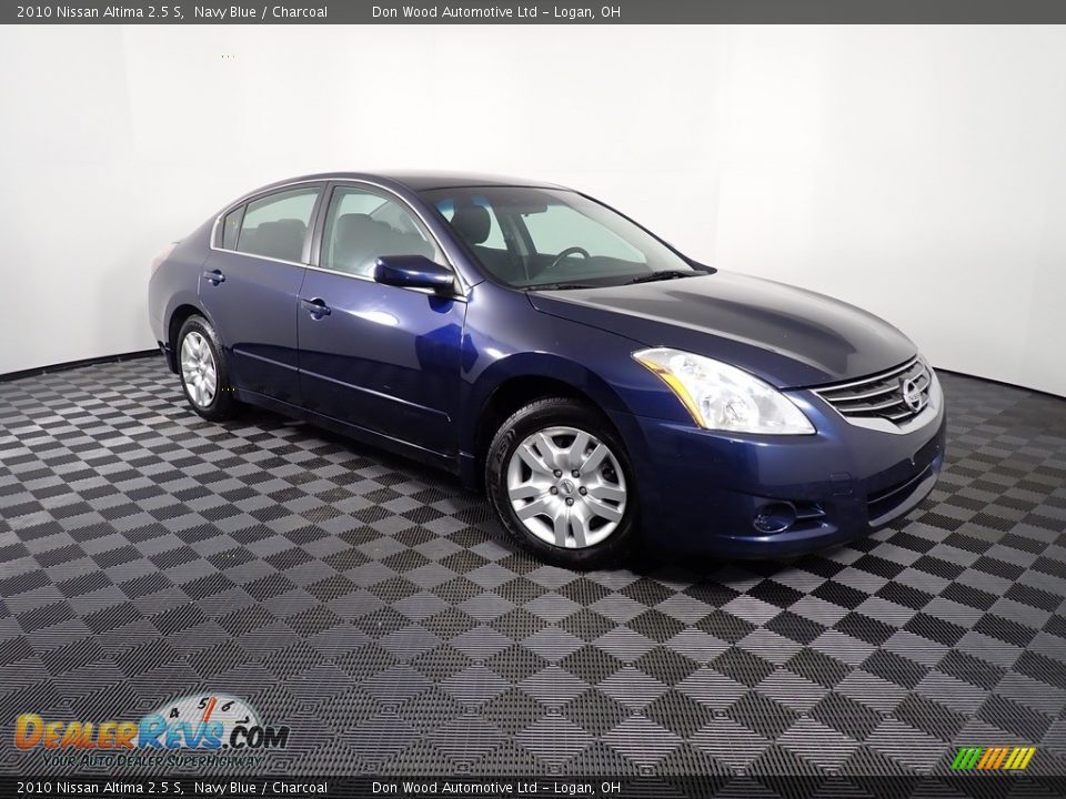 2010 Nissan Altima 2.5 S Navy Blue / Charcoal Photo #2