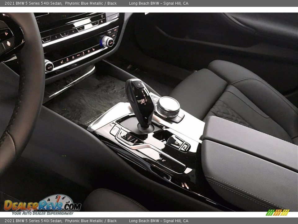 2021 BMW 5 Series 540i Sedan Phytonic Blue Metallic / Black Photo #8