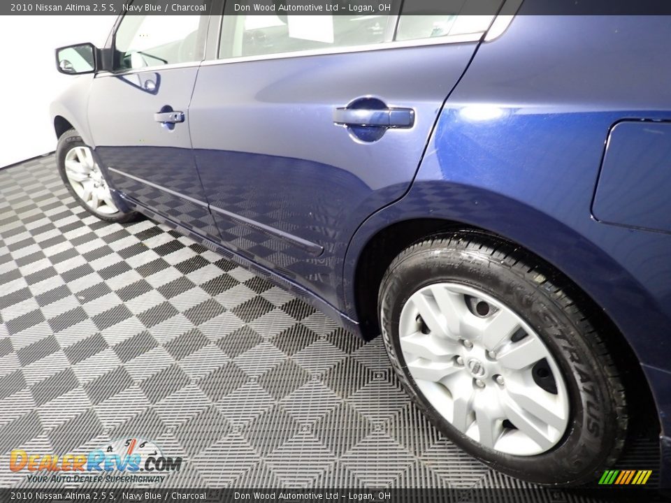 2010 Nissan Altima 2.5 S Navy Blue / Charcoal Photo #9