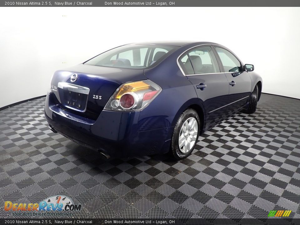 2010 Nissan Altima 2.5 S Navy Blue / Charcoal Photo #14