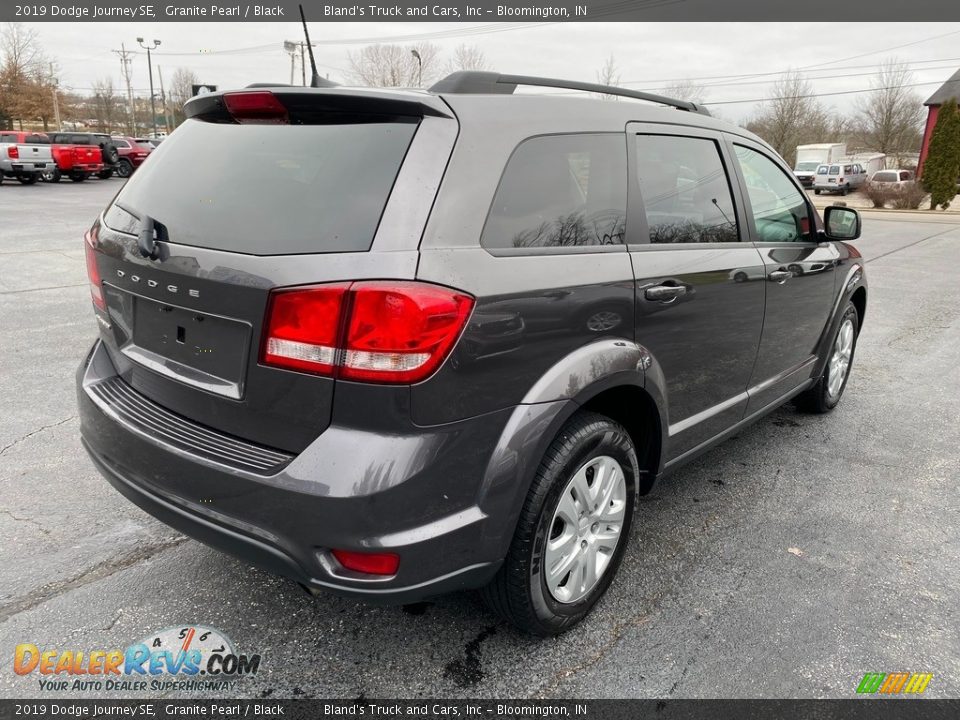 2019 Dodge Journey SE Granite Pearl / Black Photo #6