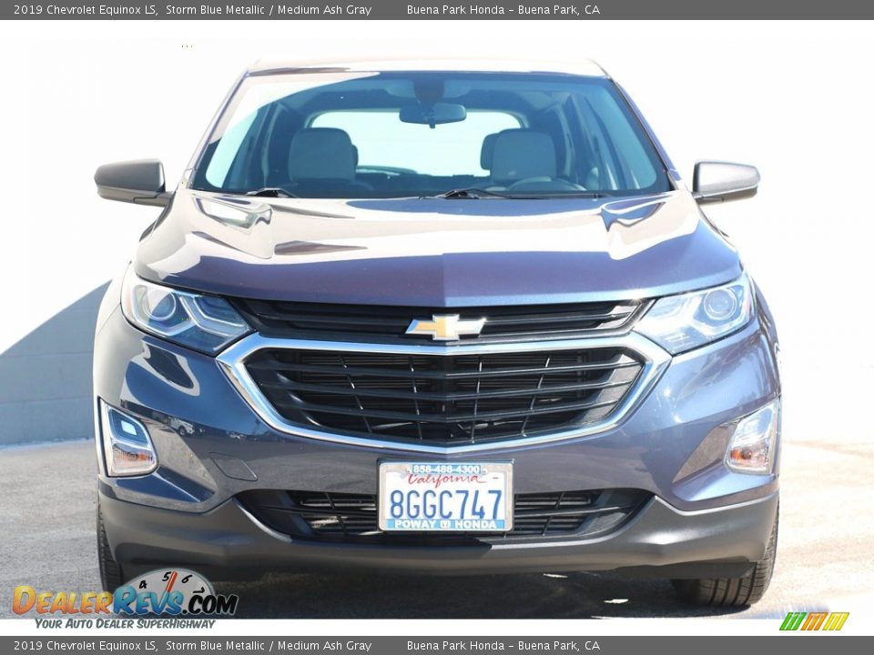 2019 Chevrolet Equinox LS Storm Blue Metallic / Medium Ash Gray Photo #3