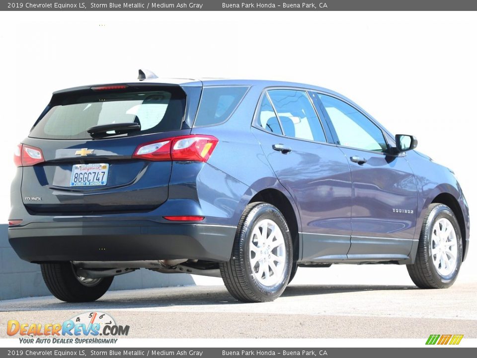 2019 Chevrolet Equinox LS Storm Blue Metallic / Medium Ash Gray Photo #5