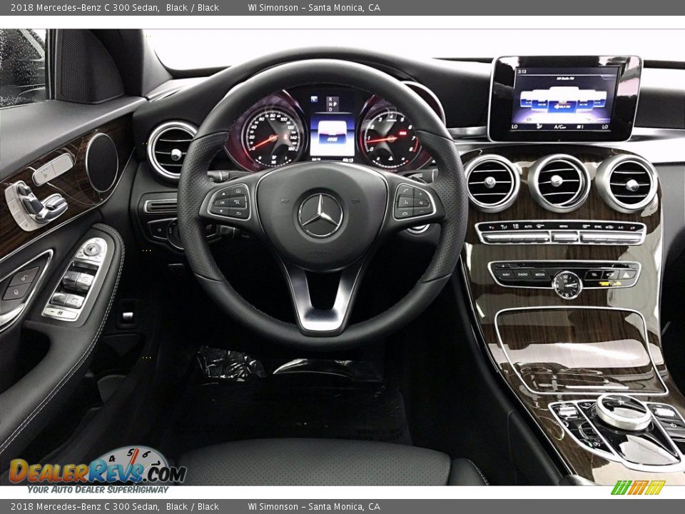 Dashboard of 2018 Mercedes-Benz C 300 Sedan Photo #4