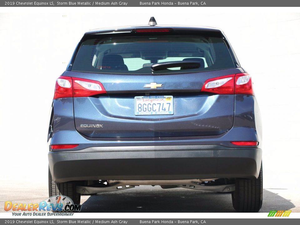 2019 Chevrolet Equinox LS Storm Blue Metallic / Medium Ash Gray Photo #6